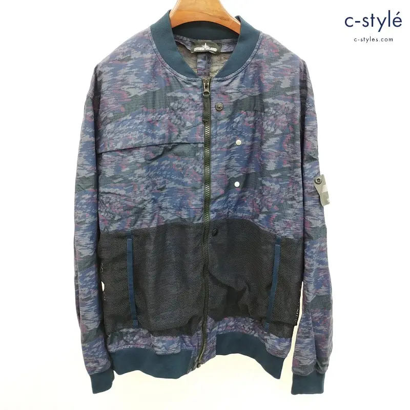 STONE ISLAND SHADOW PROJECT DPM RIP STOP BOMBER JACKET L マルチカラー カモ柄 741940403 イタリア製
