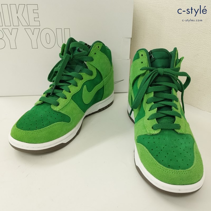 NIKE ナイキ DUNK HIGH BY YOU ダンクハイ バイユー スニーカー 25cm グリーン DJ7023-991