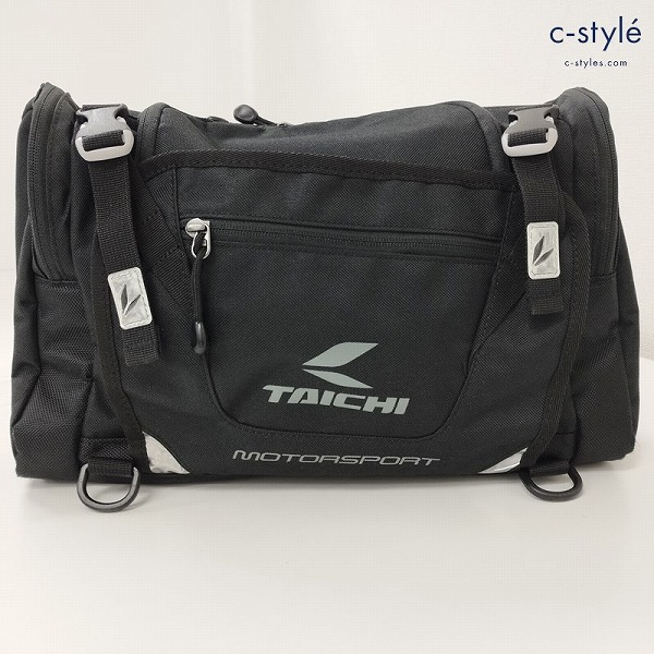 RS TAICHI アールエスタイチ RSB268 ヒップバッグ ブラック バイク ウエストバッグ
