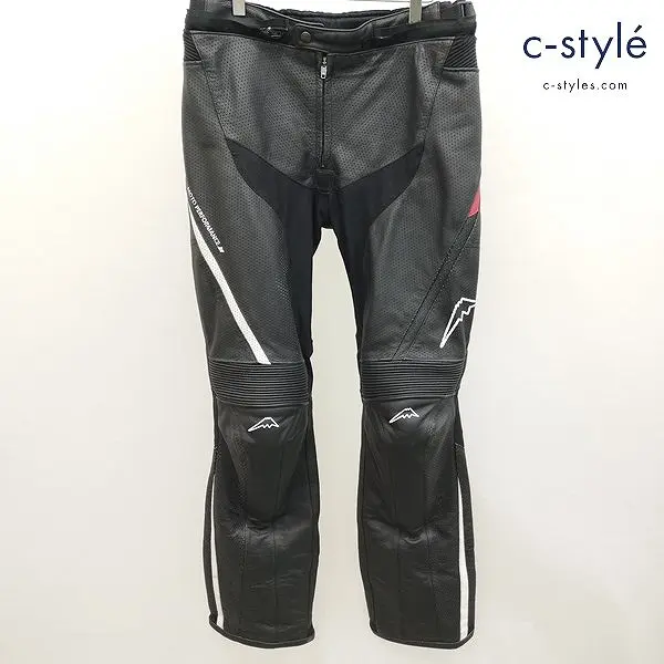 KUSHITANI クシタニ グルーヴメッシュパンツ LL ブラック K-1067M レザー 牛革 バイク用品