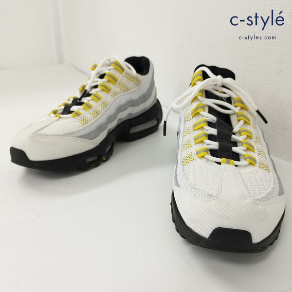 NIKE ナイキ AIR MAX 95 ESSENTIAL エアマックス エッセンシャル スニーカー 26cm Tour Yellow DQ3982-100