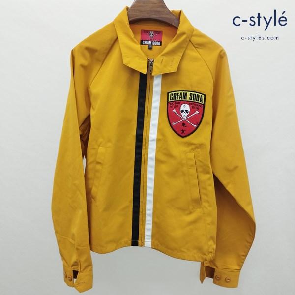 CREAM SODA クリームソーダ スイングトップ ジャケット M イエロー PD19BL-01 長袖
