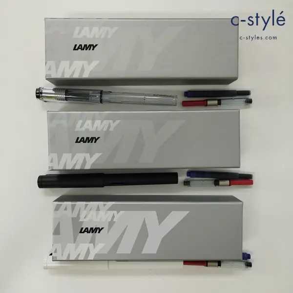 LAMY ラミー サファリ 万年筆 筆記用具 文房具 計3点