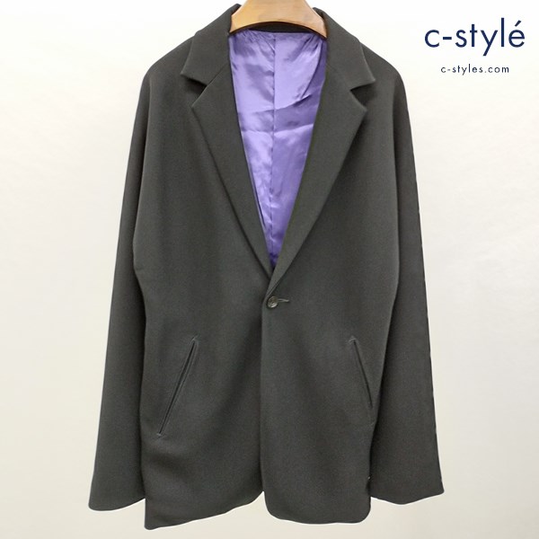 Needles ニードルズ 1Bテーラードジャケット L ブラック EJ042 長袖 ポリエステル 日本製