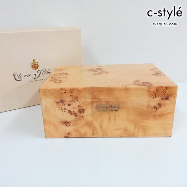 Cuervo y Sobrinos クエルボ・イ・ソブリノス 収納箱 葉巻保管箱 ヒュミドール