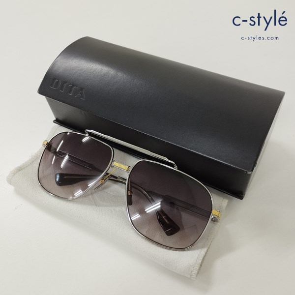 DITA ディータ VICTOIRE サングラス 60□16-125 シルバー DRX-2049 アイウェア
