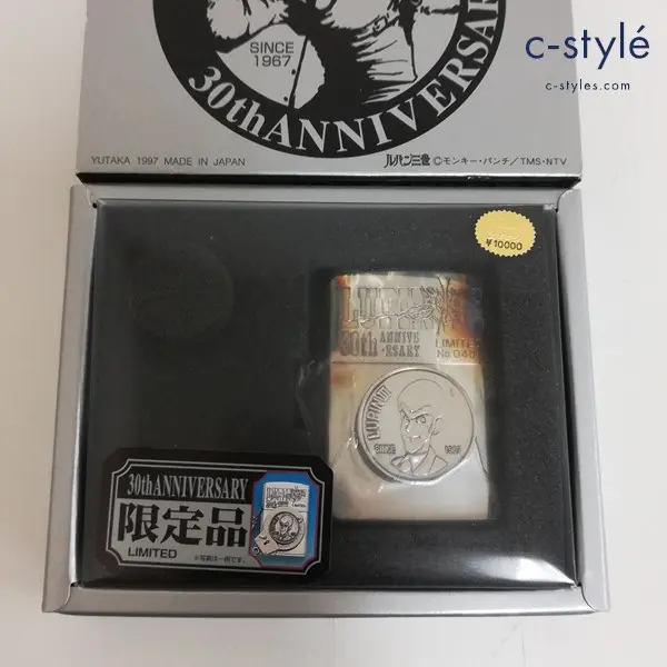 ZIPPO ジッポー ルパン三世 30th ANNIVERSARY オイルライター シルバー 手錠タイプ ルパン三世 喫煙具
