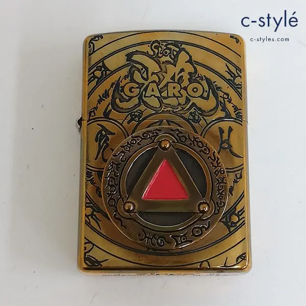 ZIPPO ジッポー 牙狼 GARO エンブレム オイルライター ゴールド 喫煙具