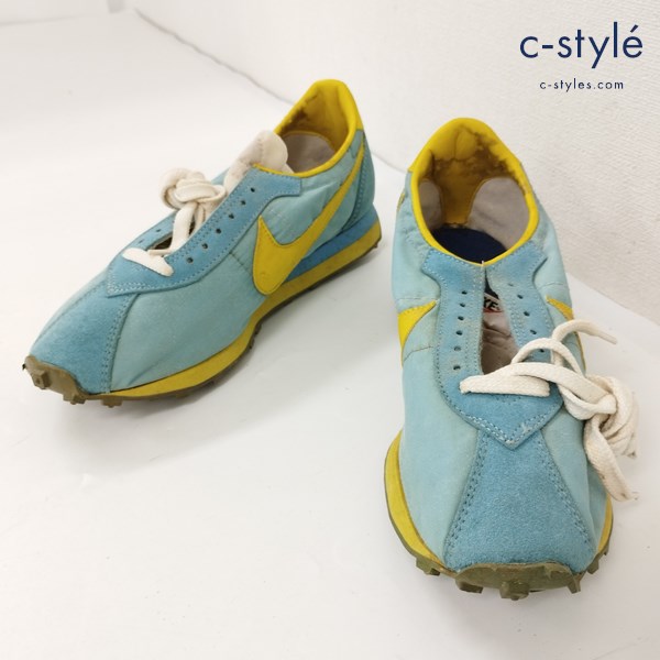 NIKE ナイキ LADY WAFFLE TRAINER レディー ワッフルトレーナー スニーカー 9・1/2 ブルー系 USA製 S27036