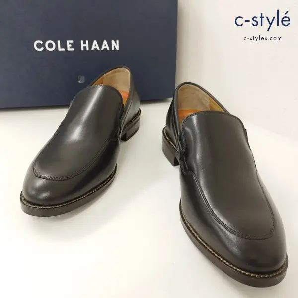 COLE HAAN コールハーン レノックスヒルベネチアン スリッポン 6・1/2W ブラック C13067 レザーシューズ