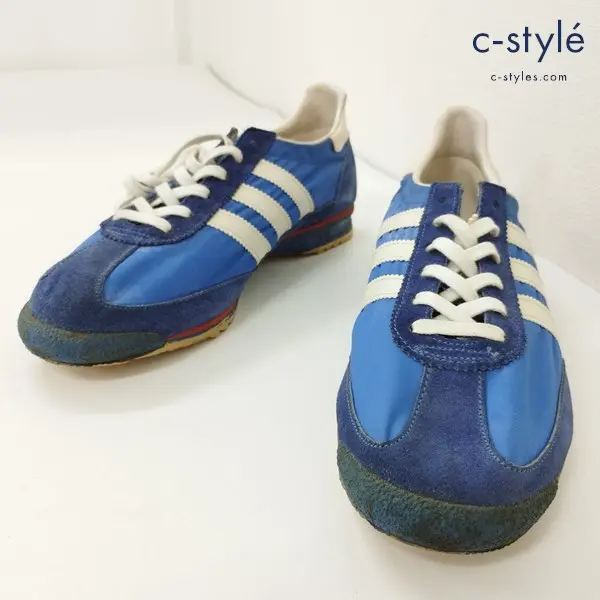 adidas アディダス SL72 スニーカー 8・1/2 ブルー系 西ドイツ製 1970年代 ヴィンテージ