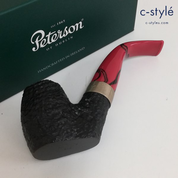Peterson ピーターソン Dracula Sandblasted 306 Fishtail パイプ 喫煙具 タバコ 煙草