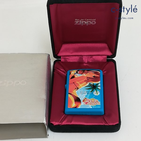 ZIPPO ジッポー NET ZIPPO COLLECTION:05 Rio Summer 2005 オイルライター ブルー 喫煙具