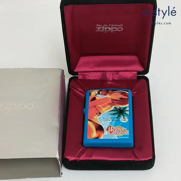 ZIPPO ジッポー NET ZIPPO COLLECTION:05 Rio Summer 2005 オイルライター ブルー 喫煙具
