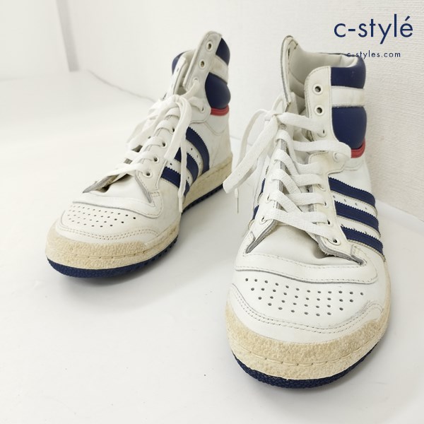 adidas アディダス TOP TEN HI トップテン ハイカット スニーカー 7 マルチカラー モロッコ製 ヴィンテージ