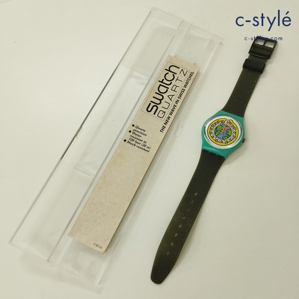 SWATCH キースへリング 地球 アート スペシャル限定 マルチカラー Keith Haring G2103 腕時計 クォーツ