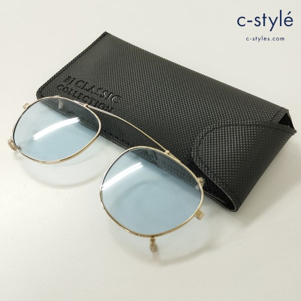 BJ classic ビージェークラシック C-JAZZ 46 ゴールド C-1 LBL サングラス 日本製