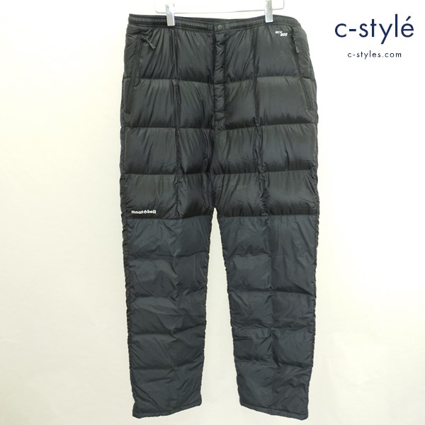 mont-bell モンベル ライトアルパイン ダウンパンツ XL ブラック 1101575 防寒 キャンプ