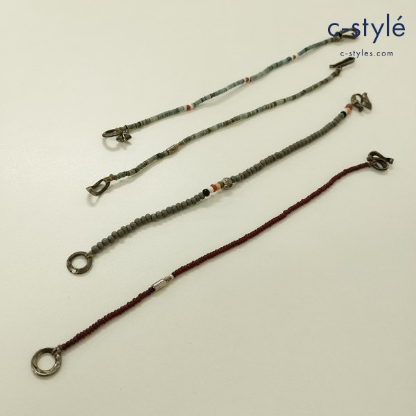 NORTH WORKS ノースワークス 10cent coin ベネチアンビーズブレスレット 計4点