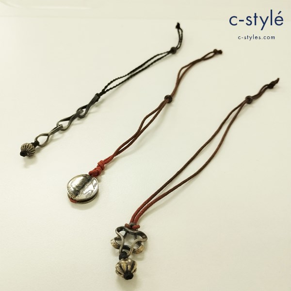 NORTH WORKS ノースワークス コインブレスレット 紐 アクセサリー ONE DIME 計3点