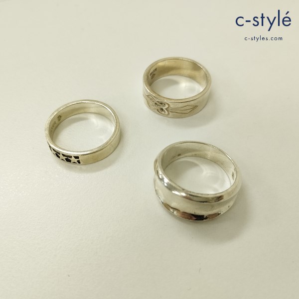 DAg DART ダグダート シルバーリング 指輪 アクセサリー 計3点