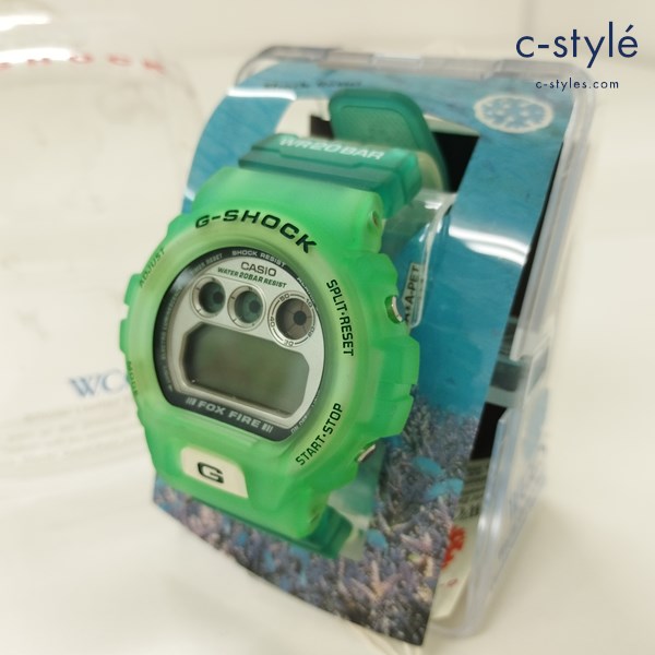 CASIO カシオ G-SHOCK DW-6900WC-3T アクロポーラグリーン 腕時計 クォーツ式 W.C.C.S サンゴ礁