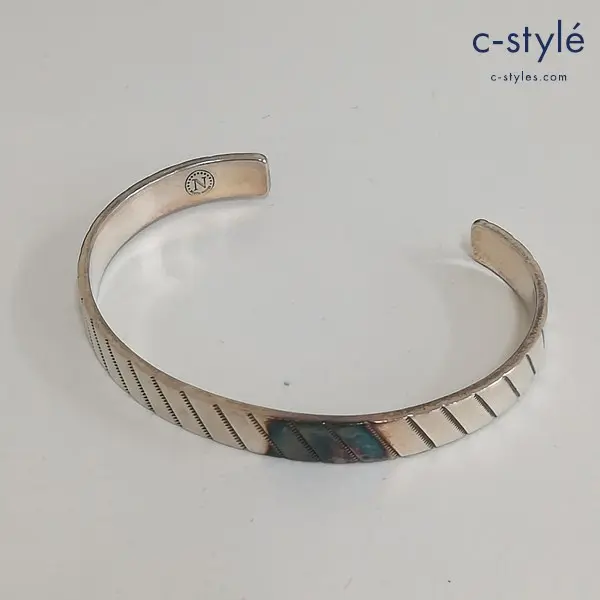 NORTH WORKS ノースワークス シルバーバングル アクセサリー ブレスレット コイン