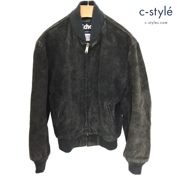 Schott ショット スエードジャケット 40 ブラック 2299 327 USA製