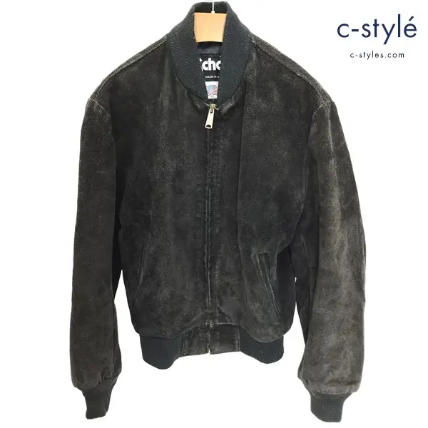 Schott ショット スエードジャケット 40 ブラック 2299 327 USA製