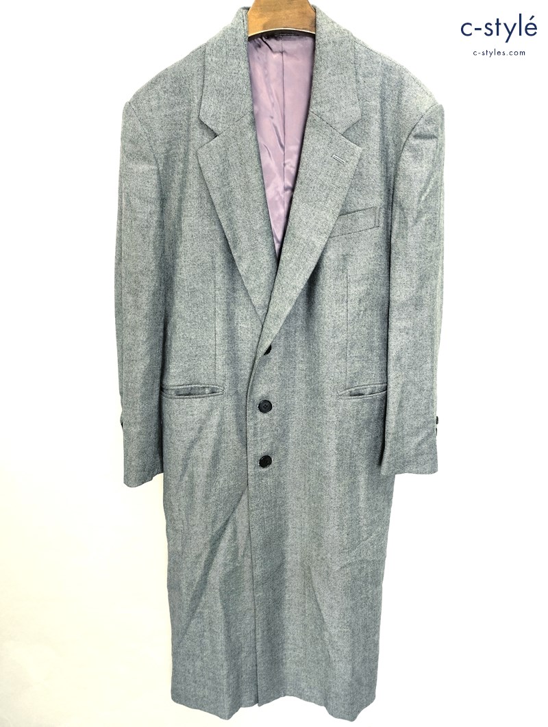 LITTLE BIG チェスターコート 1 グレー LB201-CT01 ロングコート 3B 本切羽 センターベント 日本製