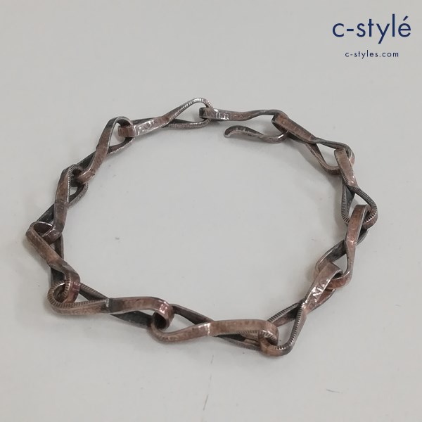 NORTH WORKS ノースワークス N201 10cent TWIST CHAIN BRACELET シルバーブレスレット ツイスト