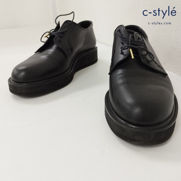CULLNI クルニ プレーントゥシューズ 1 ブラック レザーシューズ 日本製 ビジネスシューズ