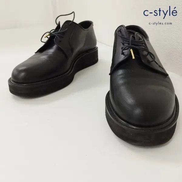 CULLNI クルニ プレーントゥシューズ 1 ブラック レザーシューズ 日本製 ビジネスシューズ