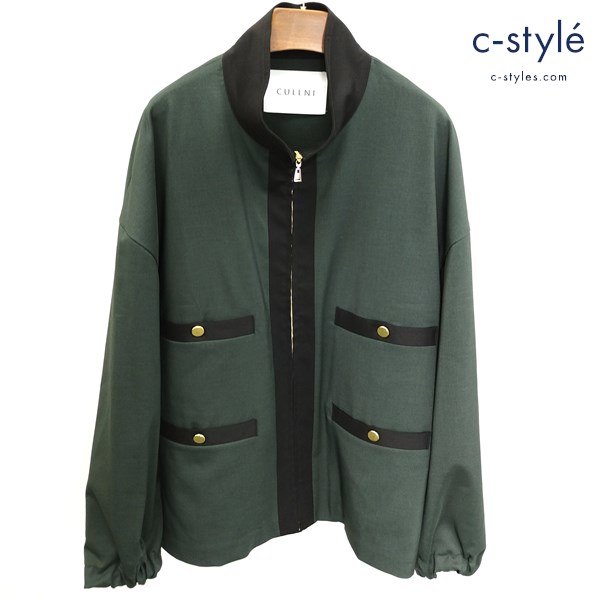 CULLNI クルニ ブルゾン 2 グリーン系 23-SS-051 日本製 長袖