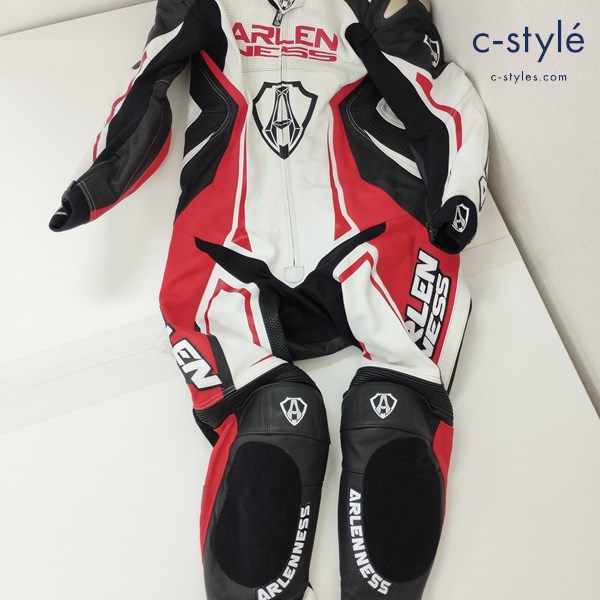 ARLEN NESS アレンネス レーシングスーツ 58 マルチカラー レザー バイクウェア MFJ公認