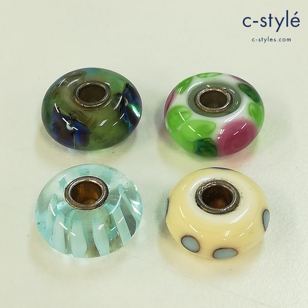 TROLLBEADS トロールビーズ ガラスビーズ アクセサリー 計4点
