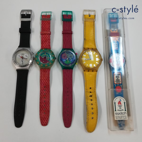 Swatch スウォッチ 腕時計 scuba 他 クォーツ式 計5点