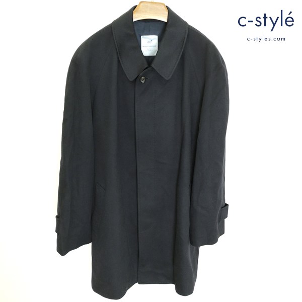 HICKEY FREEMAN ヒッキーフリーマン カシミヤコート A6 ネイビー カシミヤ100% 日本製 スーツ