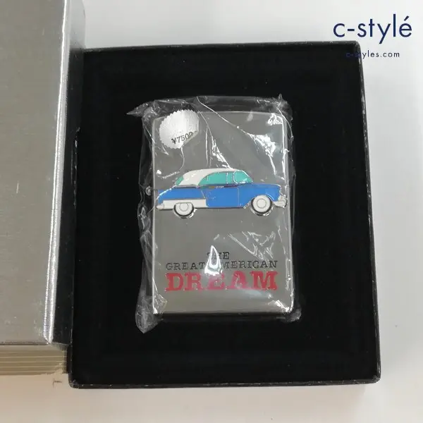 ZIPPO ジッポー TP75-S オイルライター シルバー THE GREAT AMERICAN DREAM 喫煙具
