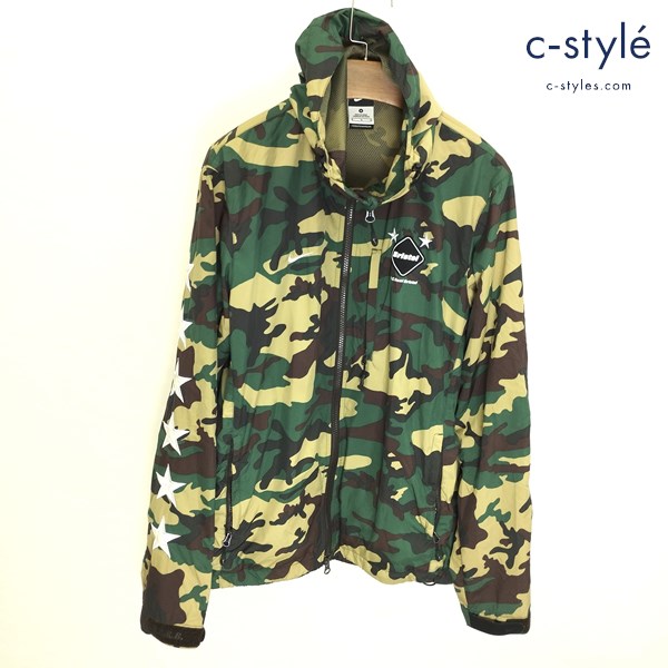 F.C.Real Bristol×NIKE エフシーレアルブリストル×ナイキ camo Practice Jacket M マルチカラー 684602-200