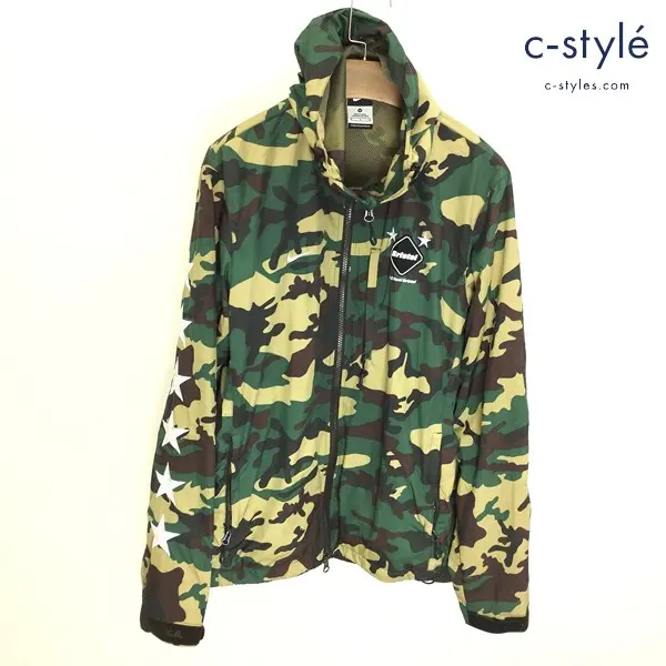 F.C.Real Bristol×NIKE エフシーレアルブリストル×ナイキ camo Practice Jacket M マルチカラー 684602-200