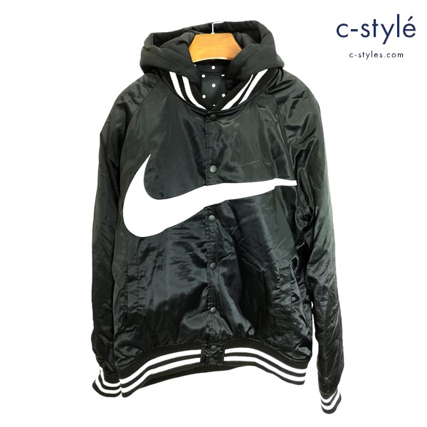 F.C.Real Bristol×NIKE エフシーレアルブリストル×ナイキ Reversible Bomber Jacket M ブラック