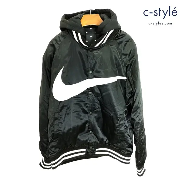 F.C.Real Bristol×NIKE エフシーレアルブリストル×ナイキ Reversible Bomber Jacket M ブラック
