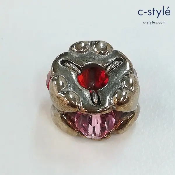TROLLBEADS トロールビーズ バレンタインビーズ マルチカラー ＃61715 ハート アクセサリー