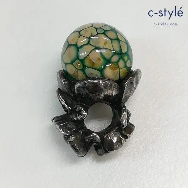 TROLLBEADS トロールビーズ フォーゲットミーノットウィズバッド マルチカラー シルバー 925S LAA