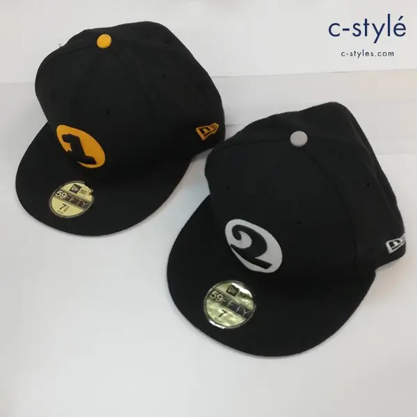 NEW ERA × WACKY RACES チキチキマシン猛レース キャップ 01 7・3/8 58.7cm 02 7 55.8cm ブラック