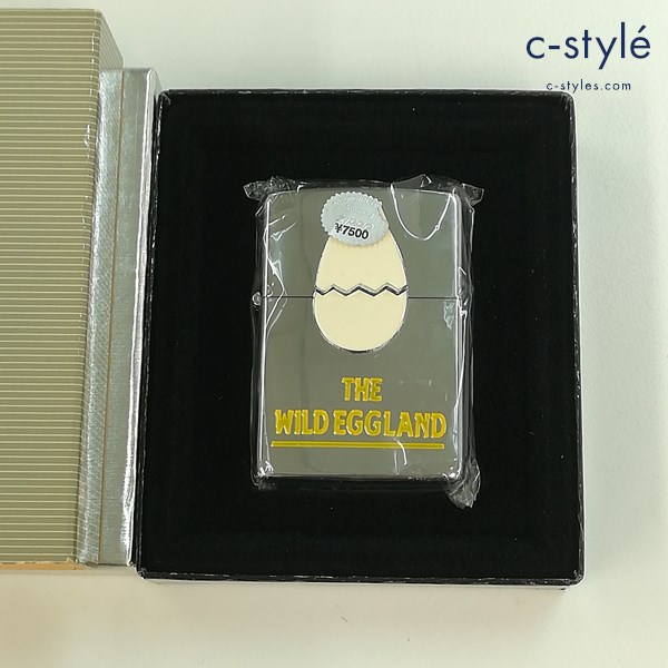 ZIPPO ジッポー TP75-M オイルライター シルバー THE WILD EGGLAND 喫煙具