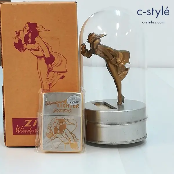 ZIPPO ジッポー Windy ZWO-VIII I COULD HAVE DANCED ALL NIGHT オイルライター ブロンズドール オルゴール付