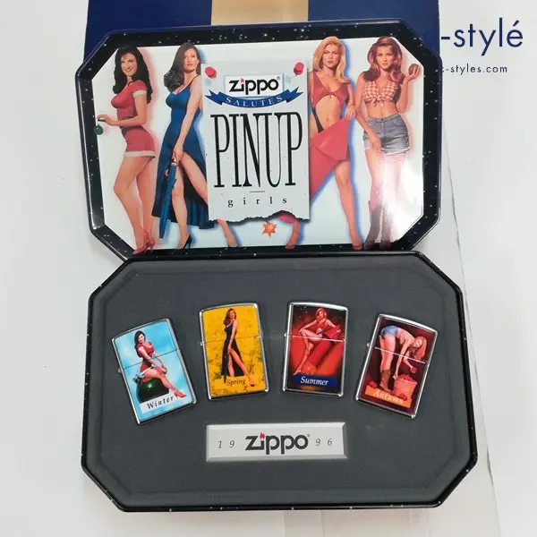ZIPPO ジッポー PINUP GIRLS THE FOUR SEASONS オイルライター 4個セット 喫煙具