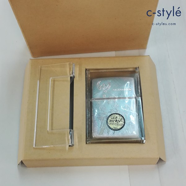 ZIPPO ジッポー ウルトラマン（30th） ファミリー Sクロス オイルライター シルバー 喫煙具